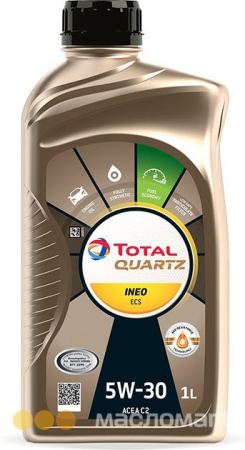 5/30 Quartz Ineo ECS TOTAL   1л. синт. Масло моторное /кор. 18 шт/