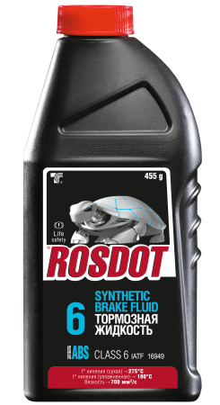Т/ж DOT-6 Тосол-Синтез РосДОТ-6 ADVANCED ABS FORMULA    455гр. (г.Дзержинск) /кор.25шт./