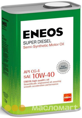 10/40 Super Diesel ENEOS   0,94л. п/синт. API CG-4 Масло моторное /кор.20шт./
